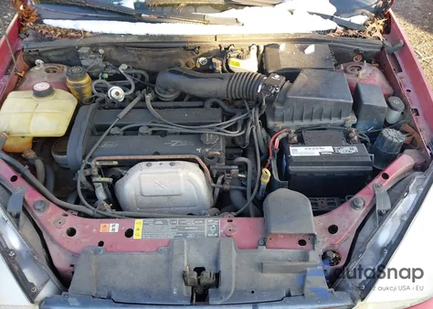 2001 Ford Focus Zx3 z USA, uszkodzony, nr VIN 3FAFP31311R128772